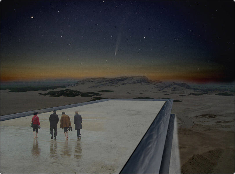 vue panoramique de nuit