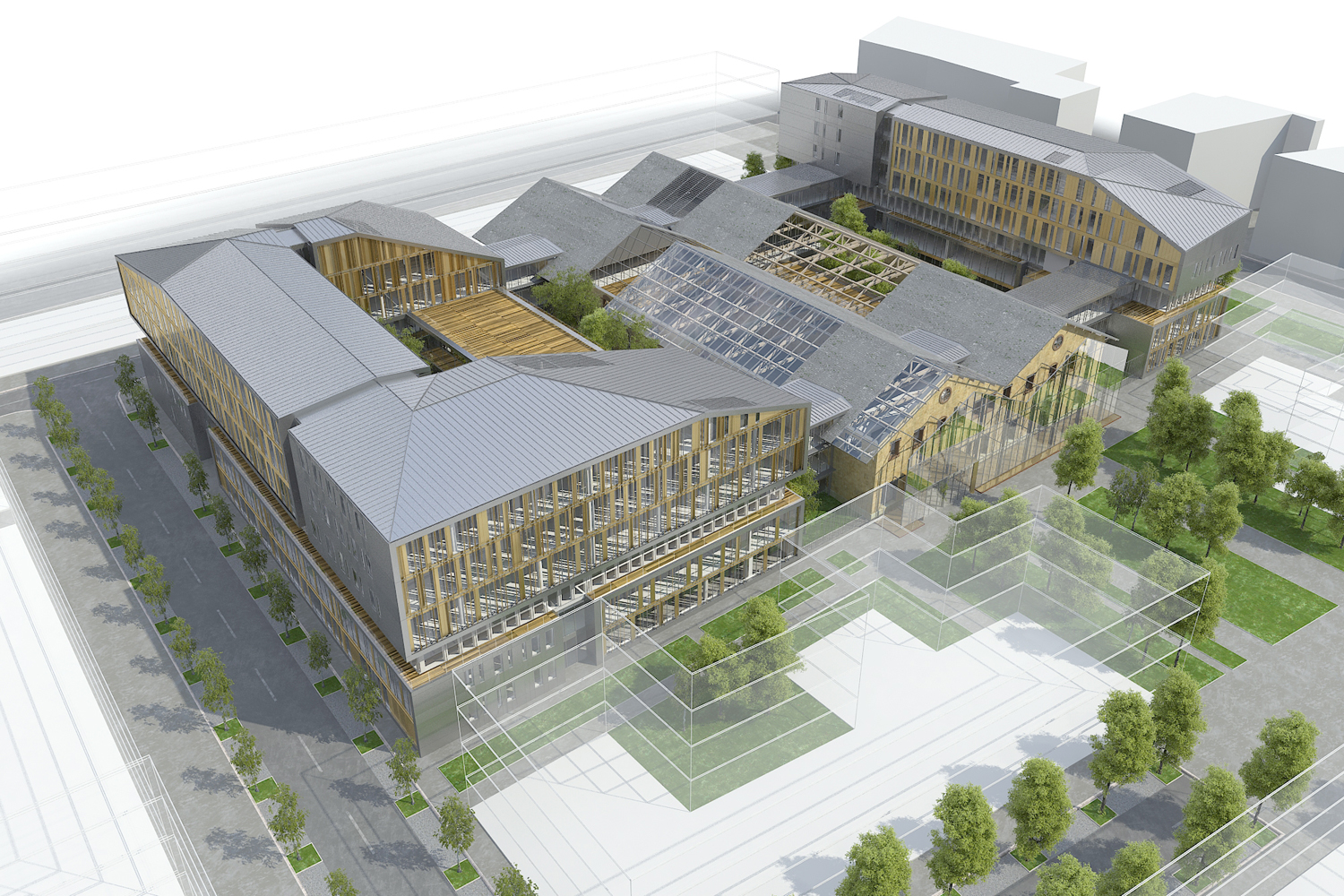 vue aerienne bureaux gerland 02