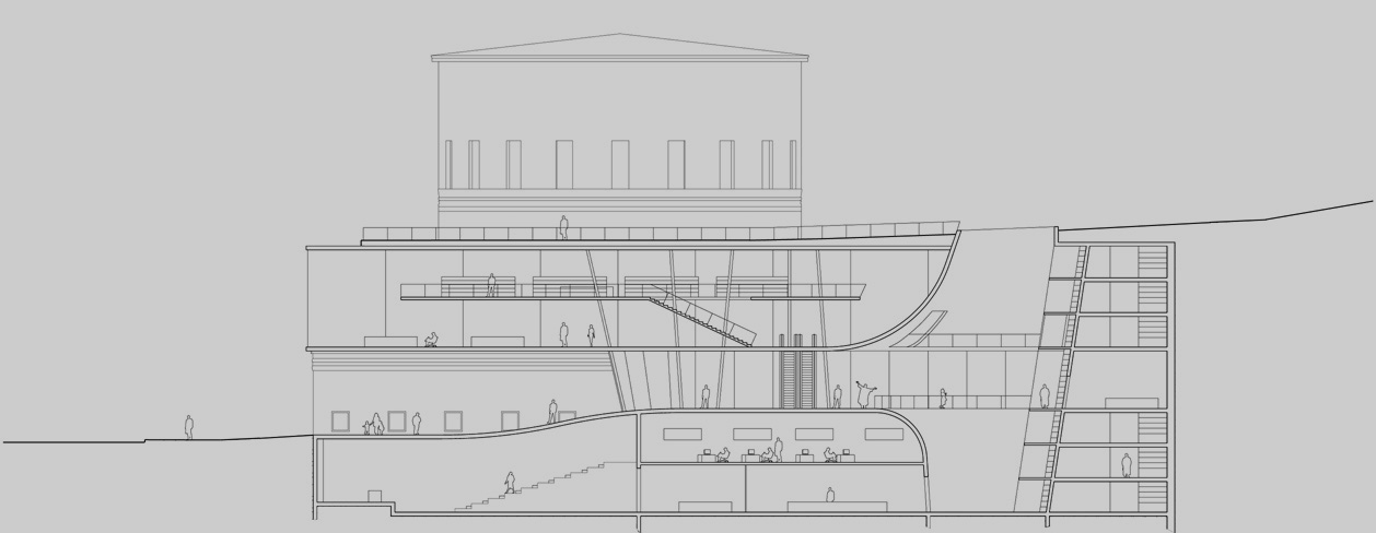 coupe transversale du projet