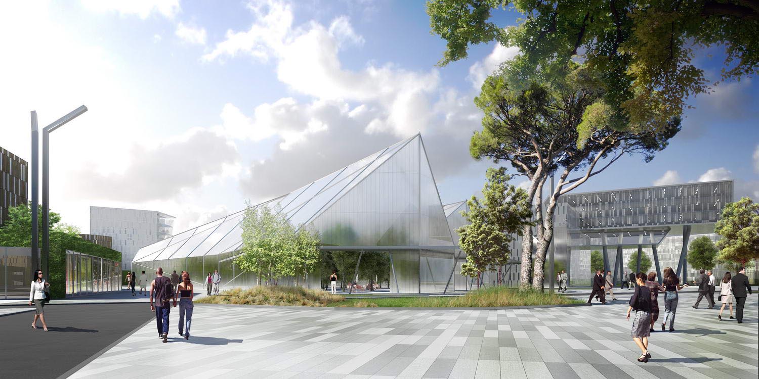 vue général du projet urbain d'antonypole