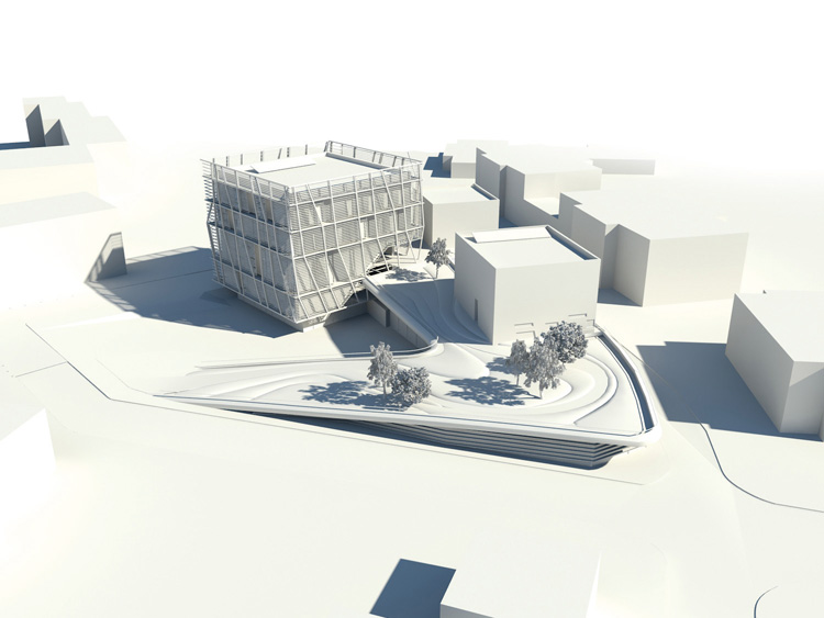 maquette blanche 3d