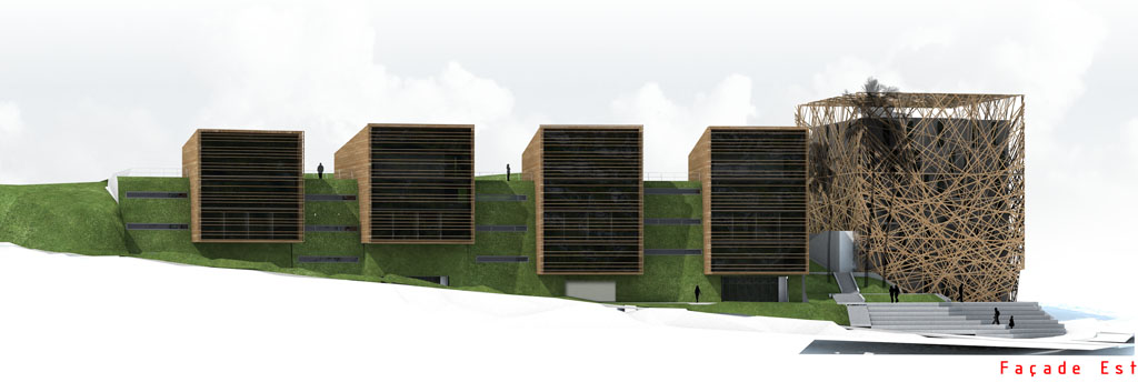 facade longitudinale