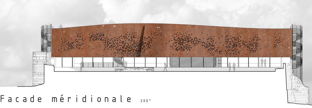 façade du centre d'art