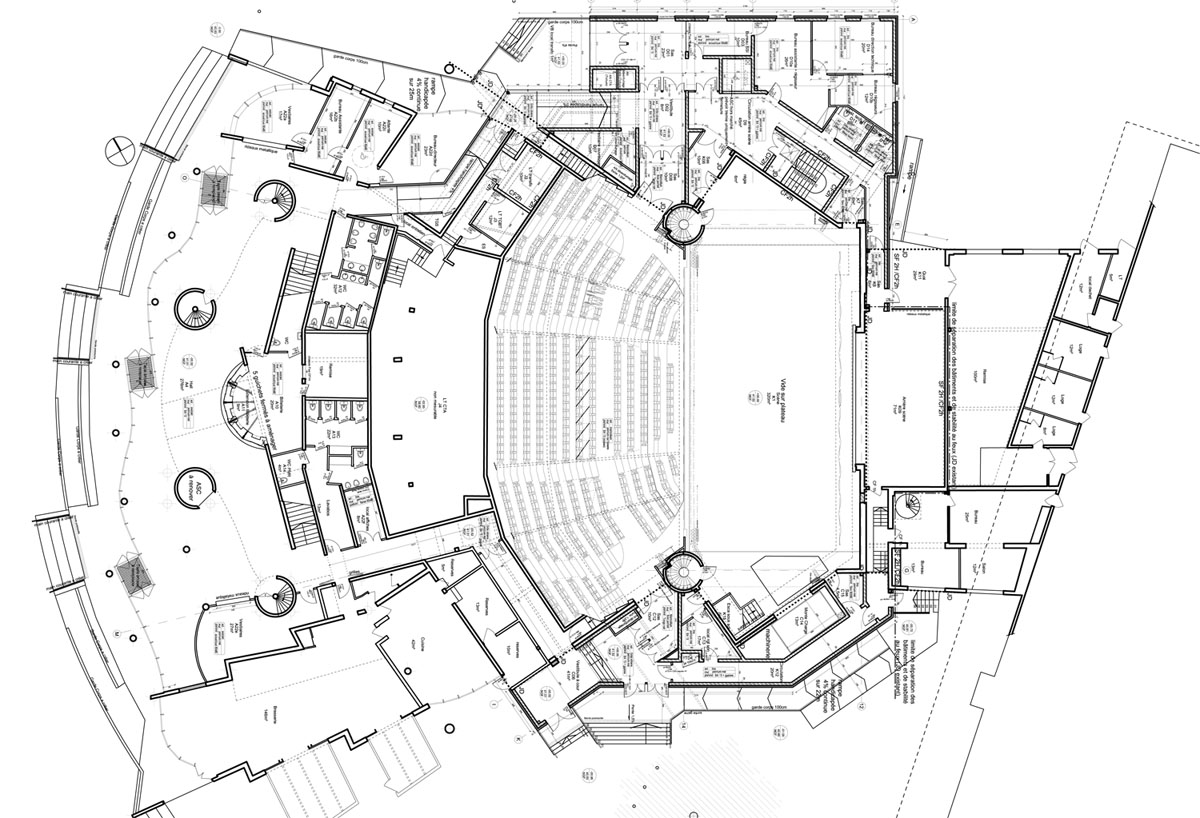 plan rdc du pin galant
