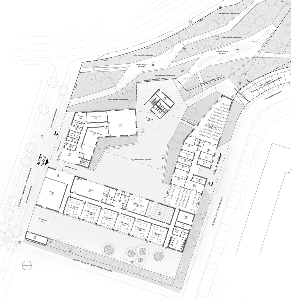 groupe scolaire de talence plan